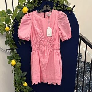 English Factory Pink Mini Dress
